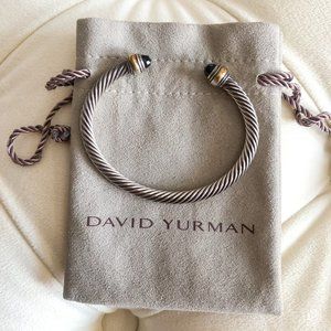 David Yurman Cable Cuff black onyx